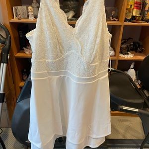 White David’s bridal formal dress